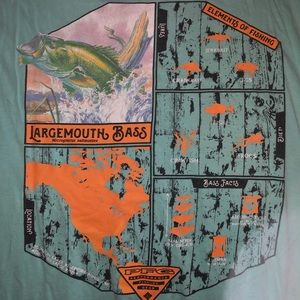 XL Columbia PFG Mens Tshirt